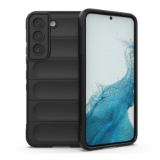 OEM Szilikon telefonvédő (ütésállóság. kameravédő. 3D) FEKETE tok és táska