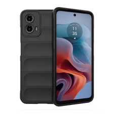 OEM Szilikon telefonvédő (ütésállóság. kameravédő. 3D) FEKETE tok és táska