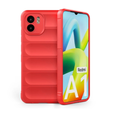 OEM Szilikon telefonvédő (ütésállóság. kameravédő. 3D) PIROS tok és táska