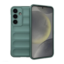 OEM Szilikon telefonvédő (ütésállóság. kameravédő. 3D) SÖTÉTZÖLD tok és táska