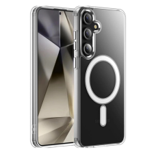 OEM Szilikon telefonvédő (ütésállóság. MagSafe) ÁTLÁTSZÓ tok és táska