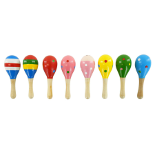 OEM Színes maracas 10,5x3,5 cm játékhangszer