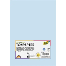OEM Színes papír, A4, 130 g, 100 lap, FOLIA, jégkék kreatív papír