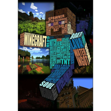 OEM Tabló vászon Minecraft Steve, 80x50cm, tablou409 grafika, keretezett kép