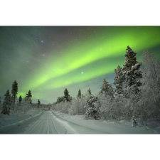 OEM Tablou vászon látványos Aurora Borealis Sky, 80x50cm, tabloucanvas75 grafika, keretezett kép