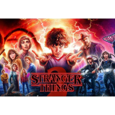 OEM Tablou vászon Stranger Things 2. évad 2017 legújabb, 80x50cm, tablou1366 grafika, keretezett kép