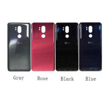 OEM tel-szalk-005814 LG G7 ThinQ fekete OEM akkufedél, hátlap mobiltelefon, tablet alkatrész