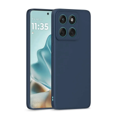 OEM Telefontok Motorola Edge 70 5G - kék szilikon hátlap tok tok és táska