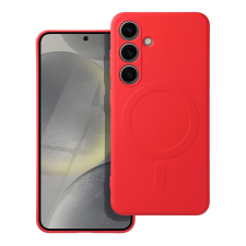 OEM Telefontok Samsung Galaxy A56 5G - MagSafe kompatibilis piros szilikon hátlap tok tok és táska