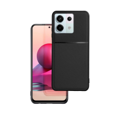 OEM Telefontok Xiaomi Redmi 15C - Elegance fekete műanyag hátlap tok szilikon kerettel tok és táska