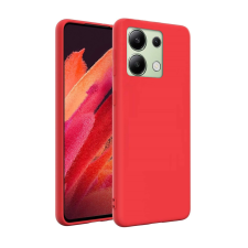 OEM Telefontok Xiaomi Redmi Note 13 5G - piros szilikon hátlap tok tok és táska
