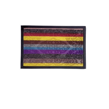 OEM Többszínű gumi + textil bejárati szőnyeg 40x60 cm, lakástextília