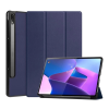 OEM Tok álló bőr hatású (aktív FLIP oldalra nyíló TRIFOLD asztali tartó funkció) Lenovo Tab P12 Pro kék