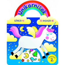 OEM Unikornisok 2. - Színezd ki és ragaszd be matricákkal egyéb könyv
