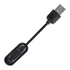 OEM USB kábel Xiaomi Mi Band 4 töltéséhez 15±1cm fekete okosóra kellék