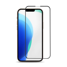 OEM Üvegfólia iPhone 16 Pro - fekete tokbarát Slim 3D üvegfólia mobiltelefon kellék