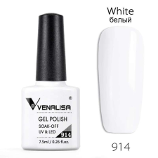 OEM Venalisa 914 Fehér Gél Lakk - 7,5 ml lakk zselé