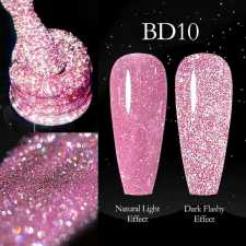 OEM Venalisa BD10 Neon Tükröző Gél Lakk - 7,5ml lakk zselé
