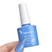 OEM Venalisa Gél lakk 728 - Kék - 7,5 ml lakk zselé