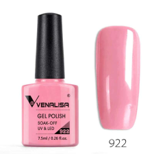 OEM Venalisa Gél lakk 922 - Rózsaszín - 7,5 ml lakk zselé