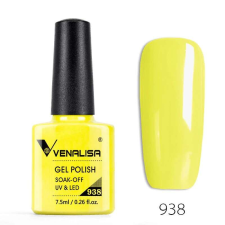 OEM Venalisa Gél lakk - Sárga 938 - 7,5 ml lakk zselé