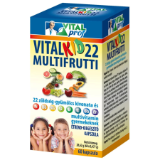OEM Vitalkid22 multifrutti 22 60 db vitamin és táplálékkiegészítő