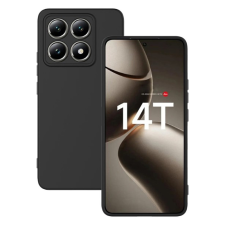 OEM Xiaomi 14T 5G szilikon tok, hátlaptok, telefon tok, matt, fekete tok és táska