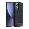 OEM Xiaomi Poco F7 Ultra 5G szilikon tok, hátlaptok, telefon tok, karbon mintás, fekete, Carbon case