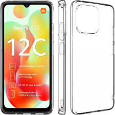 OEM Xiaomi Redmi 12C szilikon tok, hátlaptok, telefon tok, vékony, átlátszó, 1mm tok és táska
