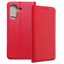 OEM Xiaomi Redmi 13C könyvtok, fliptok, telefon tok, mágneszáras, bankkártyatartós, piros tok és táska