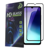 OEM Xiaomi Redmi 14C / Redmi A4 / Poco C75 üvegfólia, tempered glass, előlapi, 9D, edzett, hajlított, fekete kerettel
