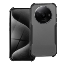 OEM Xiaomi Redmi A3 telefontok - fekete / átlátszó ütésálló hátlap tok tok és táska