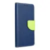 OEM Xiaomi Redmi Note 13 Pro 5G könyvtok, fliptok, telefon tok, bankkártyatartós, mágneszáras, sötétkék-zöld, Fancy