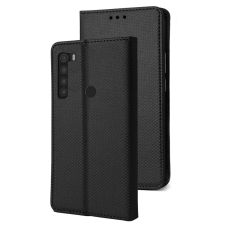 OEM Xiaomi Redmi Note 8T könyvtok, fliptok, telefon tok, mágneszáras, fekete tok és táska