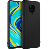 OEM Xiaomi Redmi Note 9 Pro / Note 9S szilikon tok, hátlaptok, telefon tok, matt, fekete