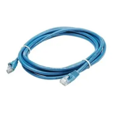 OEM XUTPSZC6KAB05K RJ45 CAT6 UTP M/M adatkábel 0.5m LSOH kék kábel és adapter