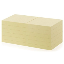 OFFICE DEPOT 76x76mm újrahasznosított sárga jegyzettömb 1419032 jegyzettömb