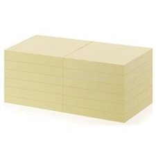 OFFICE DEPOT 76x76mm újrahasznosított sárga jegyzettömb (OFFICE_DEPOT_1419032) jegyzettömb