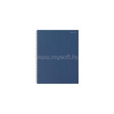 OFFICE DEPOT A4+  sötétkék keményfedeles, lefűzhető kockás spirálfüzet (OFFICE_DEPOT_8332750) füzet