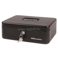 OFFICE DEPOT nagy pénzkazetta fekete (OFFICE_DEPOT_4049653) pénzkazetta