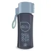 OfficeFox Kulacs ARS UNA műanyag BPA-mentes 450 ml sötétszürke-szürke