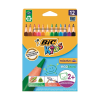 OfficeFox Színes ceruza BIC Kids Evolution háromszögletű környezetbarát 12 db/készlet