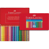 OfficeFox Színes ceruza FABER-CASTELL Grip háromszögletű fémdobozos 36 db/készlet