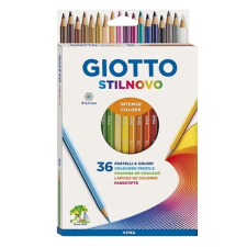 OfficeFox Színes ceruza GIOTTO Stilnovo hatszögletű 36 db/készlet színes ceruza