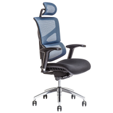  OfficePro Merope ergonomikus irodai szék Szín: kék, Fejtámla: fejtámlával együtt forgószék