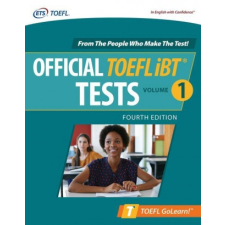  Official TOEFL iBT Tests Volume 1, Fourth Edition – Educational Testing Service idegen nyelvű könyv