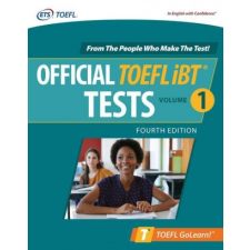 Official TOEFL iBT Tests Volume 1, Fourth Edition – Educational Testing Service idegen nyelvű könyv