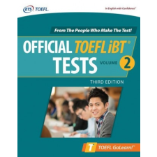  Official TOEFL iBT Tests Volume 2, Third Edition – Educational Testing Service idegen nyelvű könyv