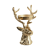 OH MY DEER gyertyatartó, arany 21cm