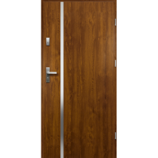 OK DOORS HEBE ACÉL BEJÁRATI KÜLTÉRI AJTÓ, JOBBOS ARANYTÖLGY SZÍNBEN nyílászáró